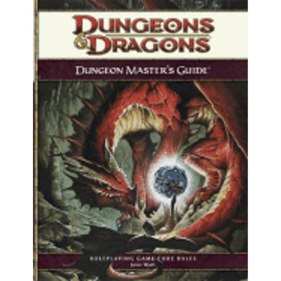 Pre-Owned Dungeons & Dragons Dungeon Master's Guide: Roleplaying Game Core Rules, 4th Edition, 9780786948802, 0786948809, Hardcover, 4th edition