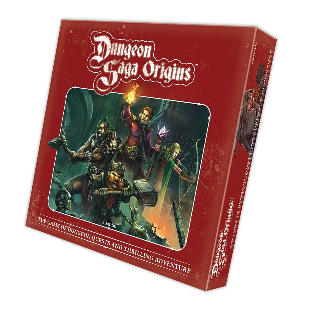 Mantic Dungeon Saga Origins – Brettspiel Für 1-5 Spieler Ab 10 Jahren, Auf Deutsch