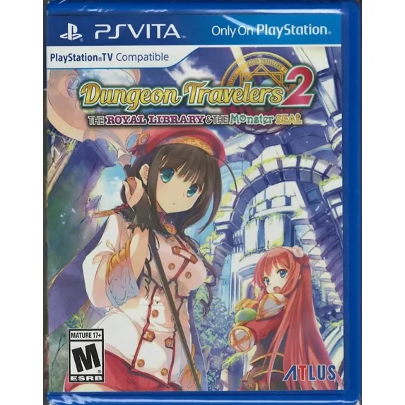 Dungeon Travelers 2: The Royal Library & the Monster Seal PSV (Brand New Factory