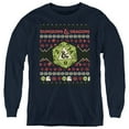 thumbnail image 1 of Dungeons And Dragons 20-Sided Dice Ugly Christmas Kids Long Sleeve T Shirt for Youth Boys and Girls, 1 of 2