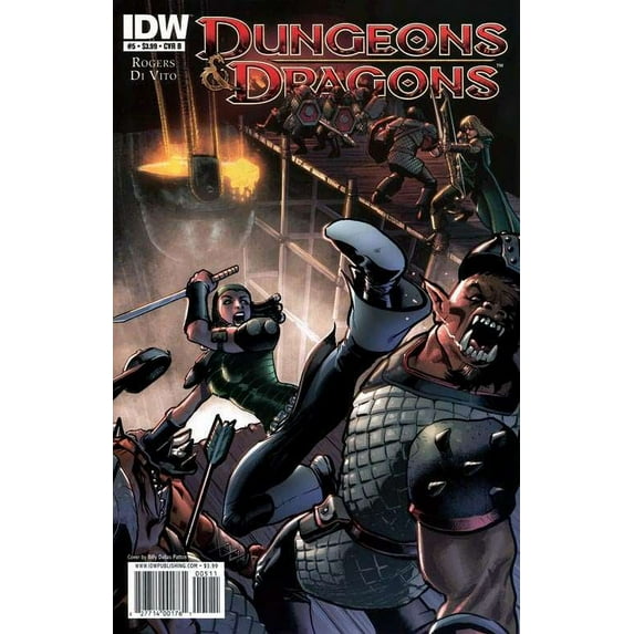 Dungeons And Dragons #5B VF ; IDW Comic Book