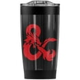 thumbnail image 1 of Dungeons And Dragons/Ampersand Logo Stainless Steel Tumbler 20 oz Coffee Travel Mug/Cup, Vacuum Insulated & Double Wall with Leakproof Sliding Lid | Great for Hot Drinks and Cold Beverages, 1 of 7