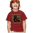 thumbnail image 1 of Dungeons And Dragons Ampersand Logo Ugly Christmas Kids T Shirt for Youth Toddler Boys and Girls, 1 of 5