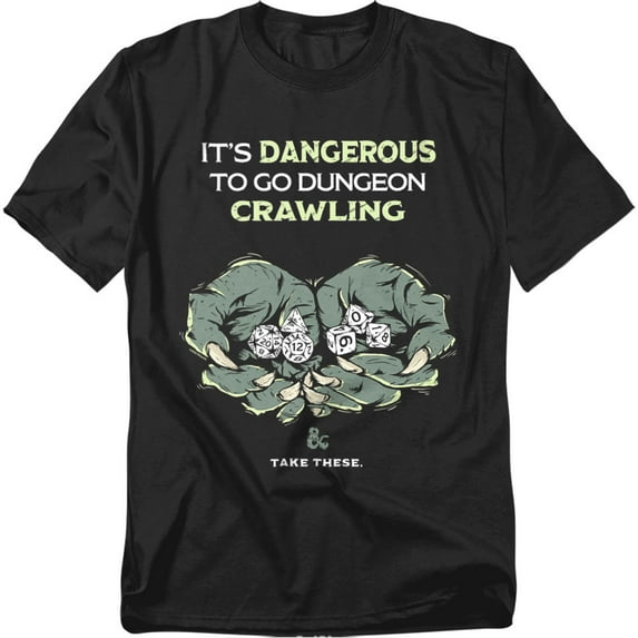 Dungeons And Dragons Rogue T-Shirt It'S Dangerous Unisex Graphic Tee For Men & Women