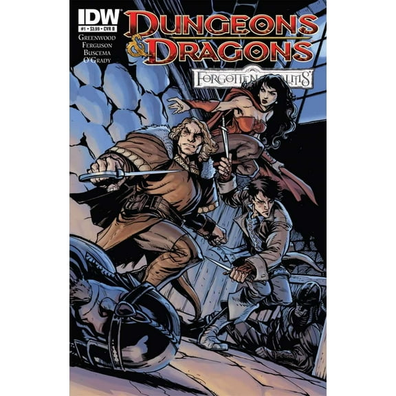 Dungeons And Dragons: Forgotten Realms #1B VF ; IDW Comic Book