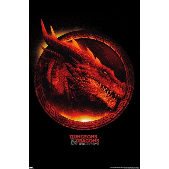 Dungeons And Dragons - Honor Among Thieves - Dragon Wall Poster, 14.725" x 22.375"