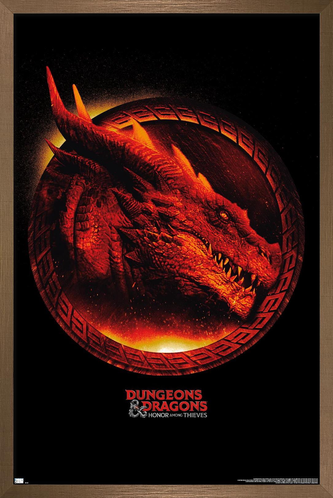 Dungeons And Dragons - Honor Among Thieves - Dragon Wall Poster, 22.375" x 34" Framed