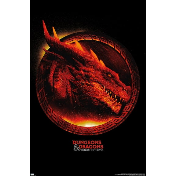 Dungeons And Dragons - Honor Among Thieves - Dragon Wall Poster, 22.375" x 34"