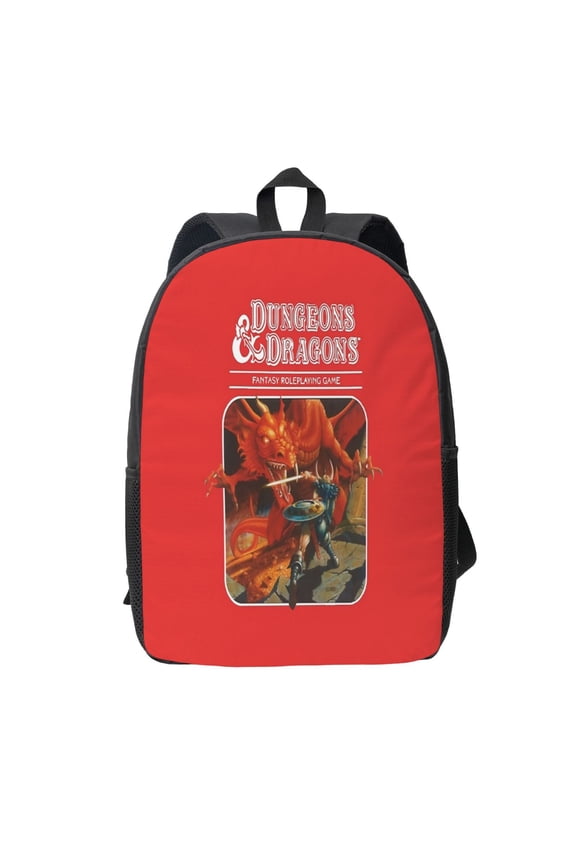 Dungeons And Dragons Merchandise Backpack Simple Lightweight Backpack Fashion Travel Backpack Laptop Backpack 17 Inch
