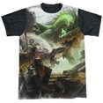 thumbnail image 1 of Dungeons And Dragons Starter Covers Unisex Adult Halloween Costume Sublimated T Shirt, 1 of 4