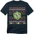 thumbnail image 1 of Dungeons And Dragons T-Shirt 20Sided Dice Ugly Christmas Unisex Graphic Tee For Men & Women, 1 of 7