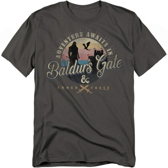 Dungeons And Dragons T-Shirt Adventure Awaits Unisex Graphic Tee For Men & Women