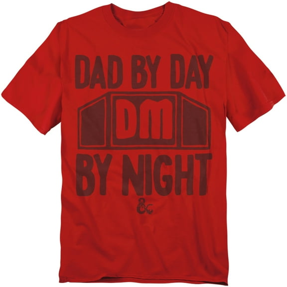 Dungeons And Dragons T-Shirt Daddy By Day, Dm By Night Unisex Graphic Tee for Men & Women