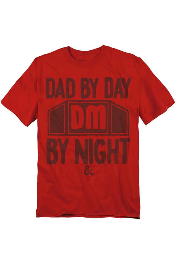 Dungeons And Dragons T-Shirt Daddy By Day, Dm By Night Unisex Graphic Tee for Men & Women