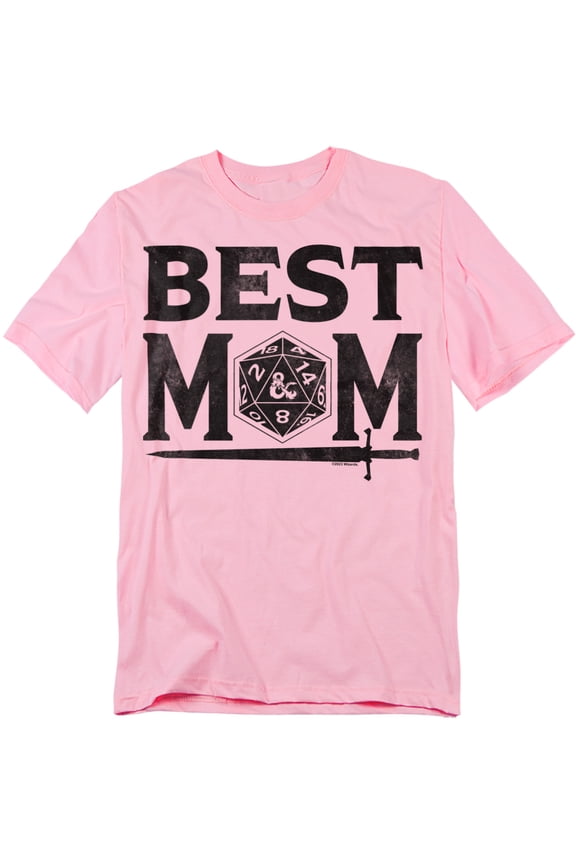 Dungeons And Dragons T-Shirt Mother'S Day Best Mom D20 Light Unisex Graphic Tee for Men & Women