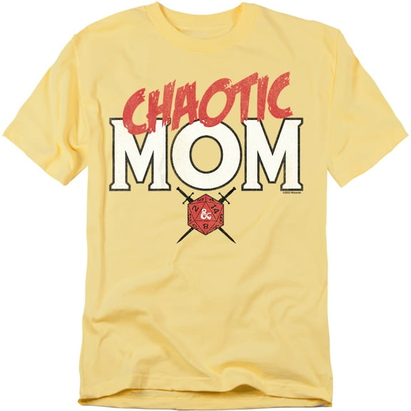 Dungeons And Dragons T-Shirt Mother'S Day Chaotic Mom Unisex Graphic Tee for Men & Women