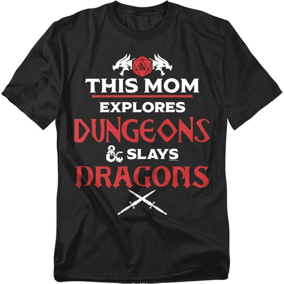 Dungeons And Dragons T-Shirt Mother'S Day Slay Dragons Unisex Graphic Tee for Men & Women