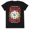 Dungeons And Dragons TShirt Rolling Dice Builds Character Official New