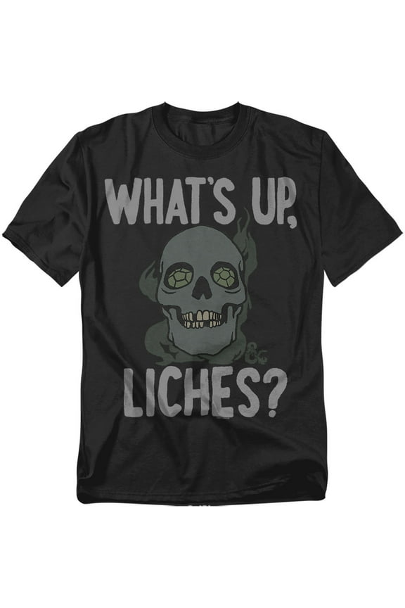 Dungeons And Dragons T-Shirt What'S Up, Liches? Unisex Graphic Tee for Men & Women
