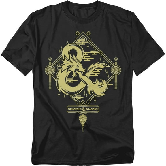 Dungeons And Dragons T-Shirt Year of The Dragon Gold Logo Unisex Graphic Tee For Men & Women