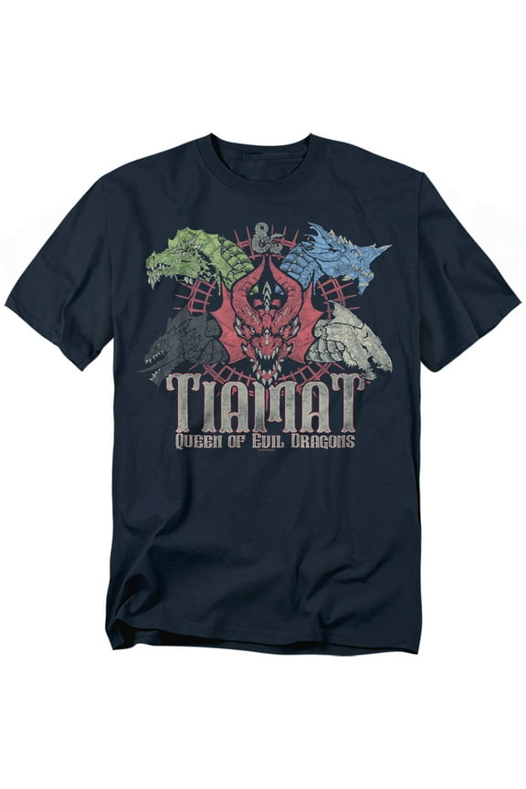 Dungeons And Dragons Rogue T-Shirt Tiamat Queen of Evil Unisex Graphic Tee For Men & Women