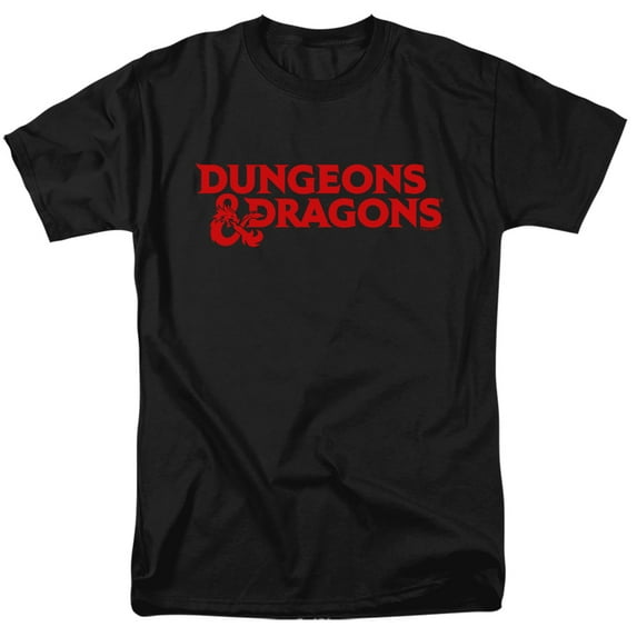 Dungeons And Dragons Type Logo Unisex Adult T Shirt For Men And Women