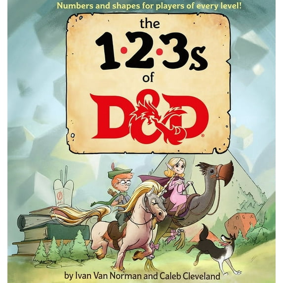 Dungeons & Dragons: 123s of D&D (Dungeons & Dragons Children's Book) (Hardcover)