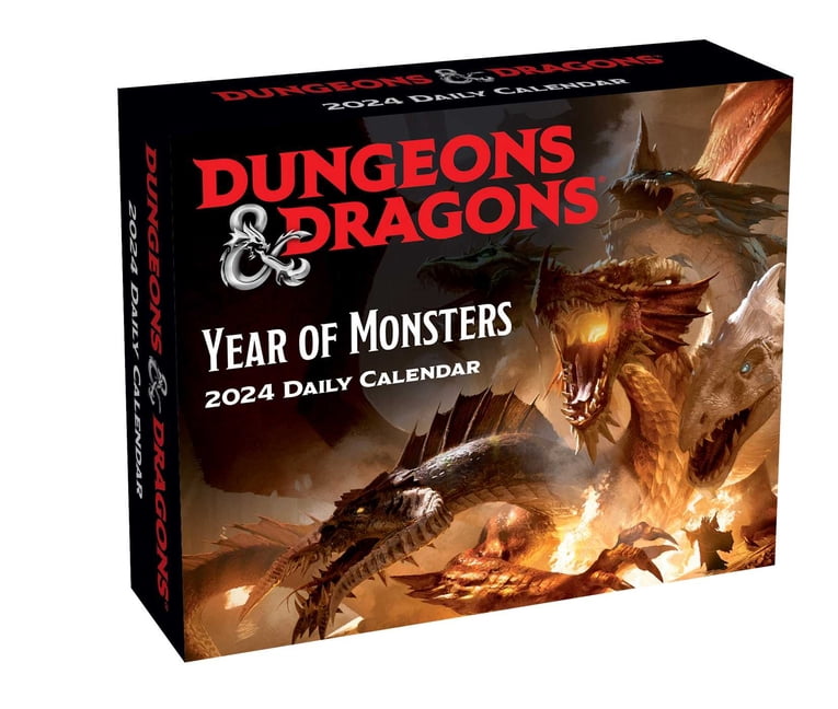Dungeons & Dragons 2024 Day-To-Day Calendar: Creatures, Beasts, and Monsters (Other) - Walmart.com Dungeons & Dragons 2024 Day-To-Day Calendar: Creatures, Beasts, and Monsters (Other) - Walmart.com