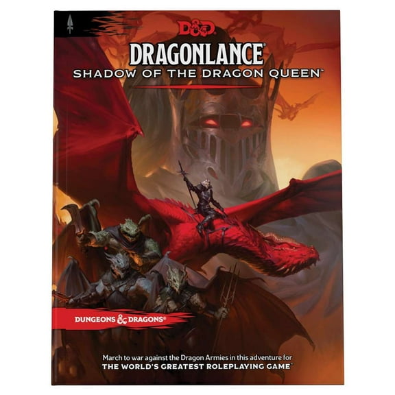 Dungeons & Dragons 5th Edition Dragonlance: Shadow of the Dragon Queen Hardcover Roleplaying Book (Regular Cover)
