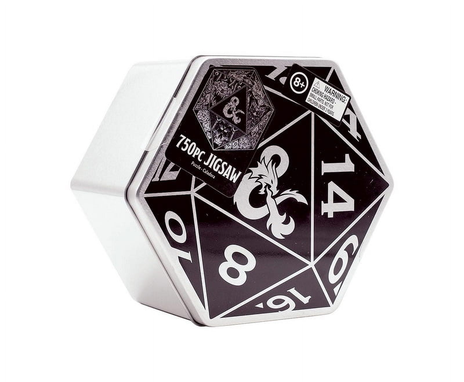 Dungeons & Dragons 820853 Dungeons & Dragons D20 Jigsaw Puzzle, 750 Piece