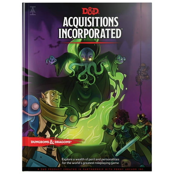 Pre-Owned Wizards of the Coast Dungeons & Dragons Acquisitions Incorporated Hc (D&d Campaign Accessory Hardcover Book) Hardcover
