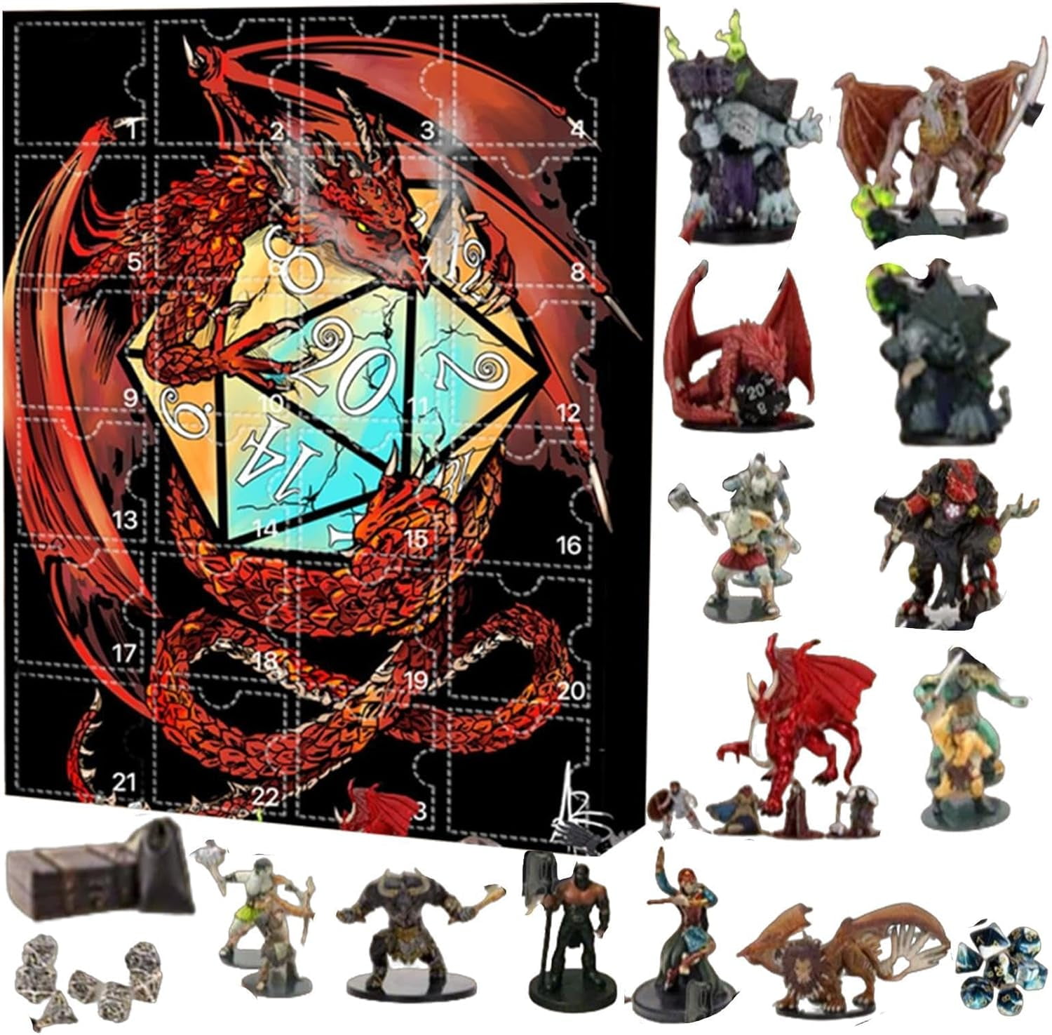 Dungeons Dragons Advent Calendar 2024, D.N.D Advent Calendar 2024