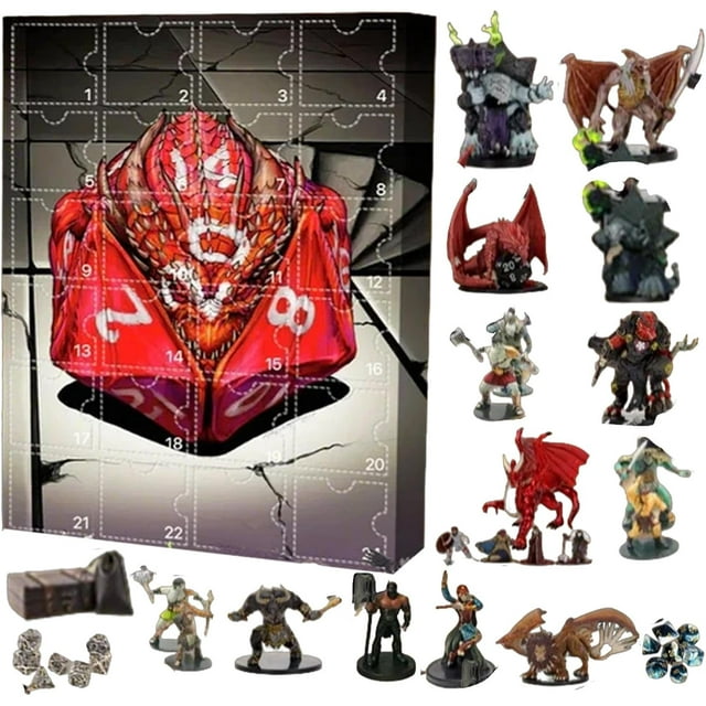 Dungeons Dragons Advent Calendar 2024, D.N.D Advent Calendar 2024