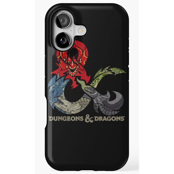 Dungeons Dragons Ampersand Logo Phone Case for iPhone 11 12 13 14 15 16 17 Pro Max