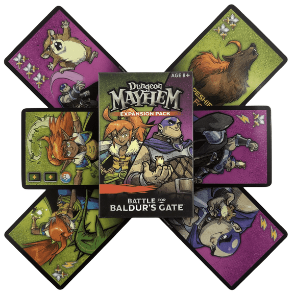 3 Styles Family Fun Board Game Playing Card Dungeon Mayhem Card Game Family Party Board Deck