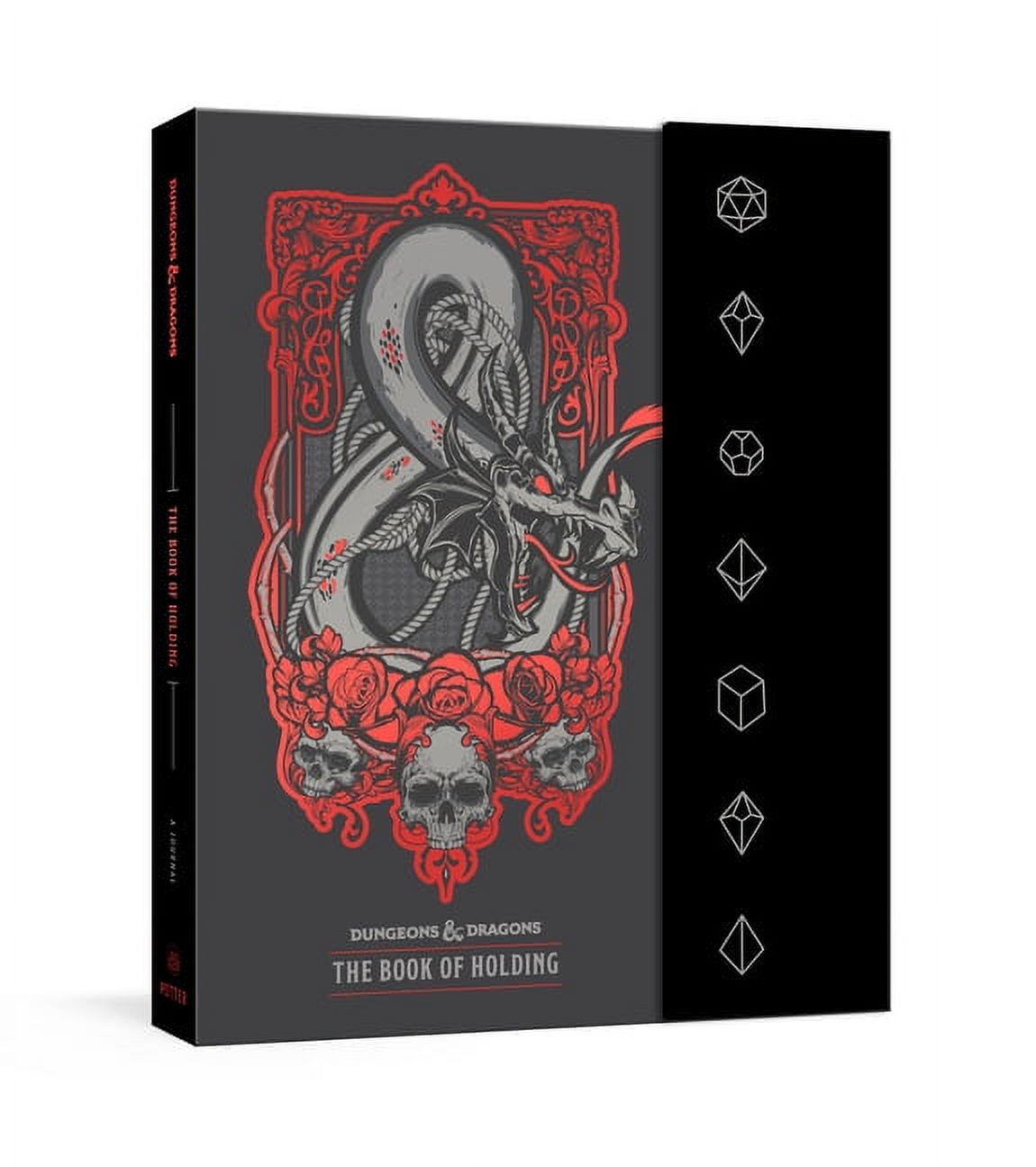 OFFICIAL DUNGEONS & DRAGONS LICENSED Dungeons & Dragons: The Book of Holding (Dungeons & Dragons) : A Blank Journal with Grid Paper for Note-Taking, Record Keeping, Journaling, Drawing, and More (Diary)