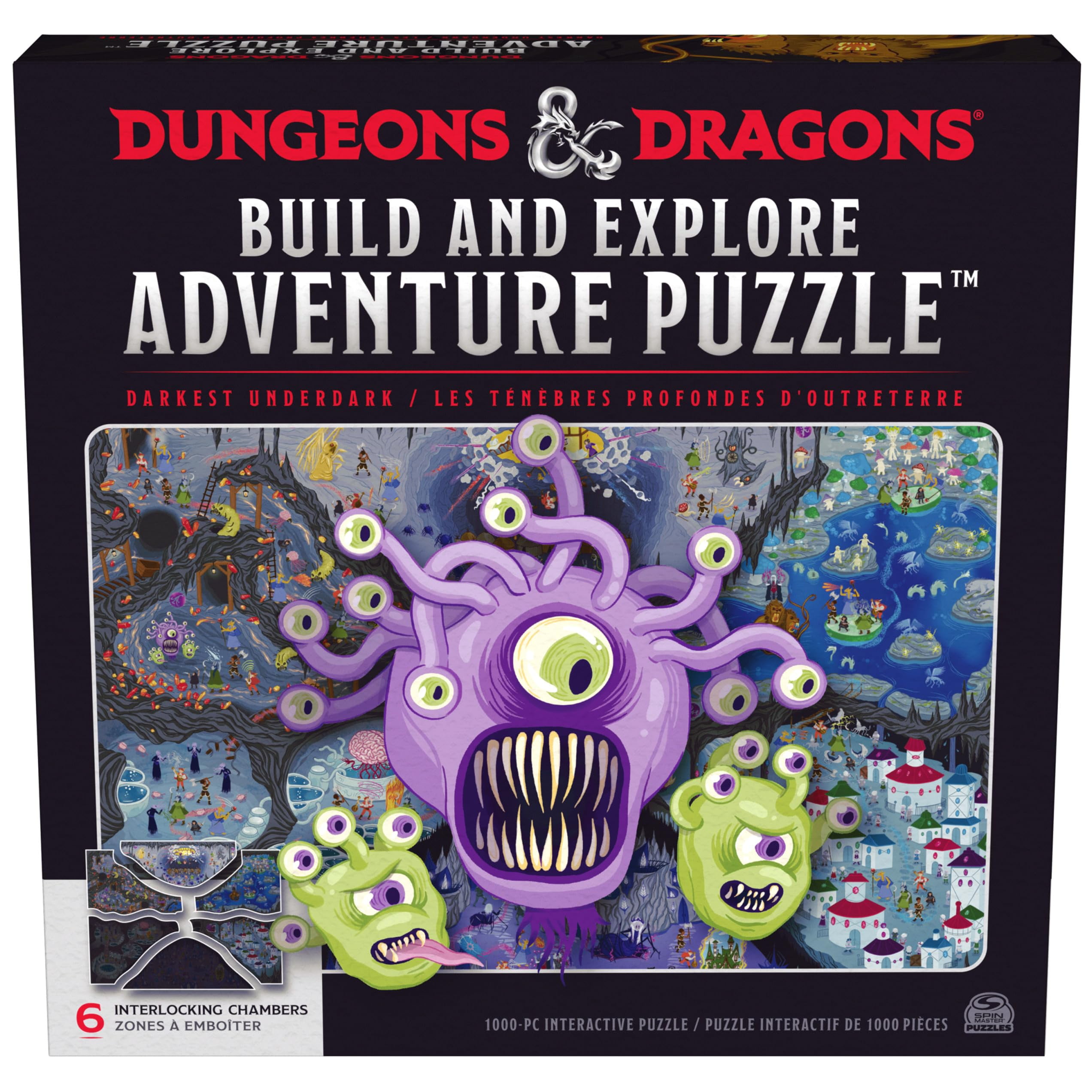 Dungeons &amp; Dragons, Build DHF10 and Explore Adventure Puzzle, DND Adult Puzzles, Dungeons and ...