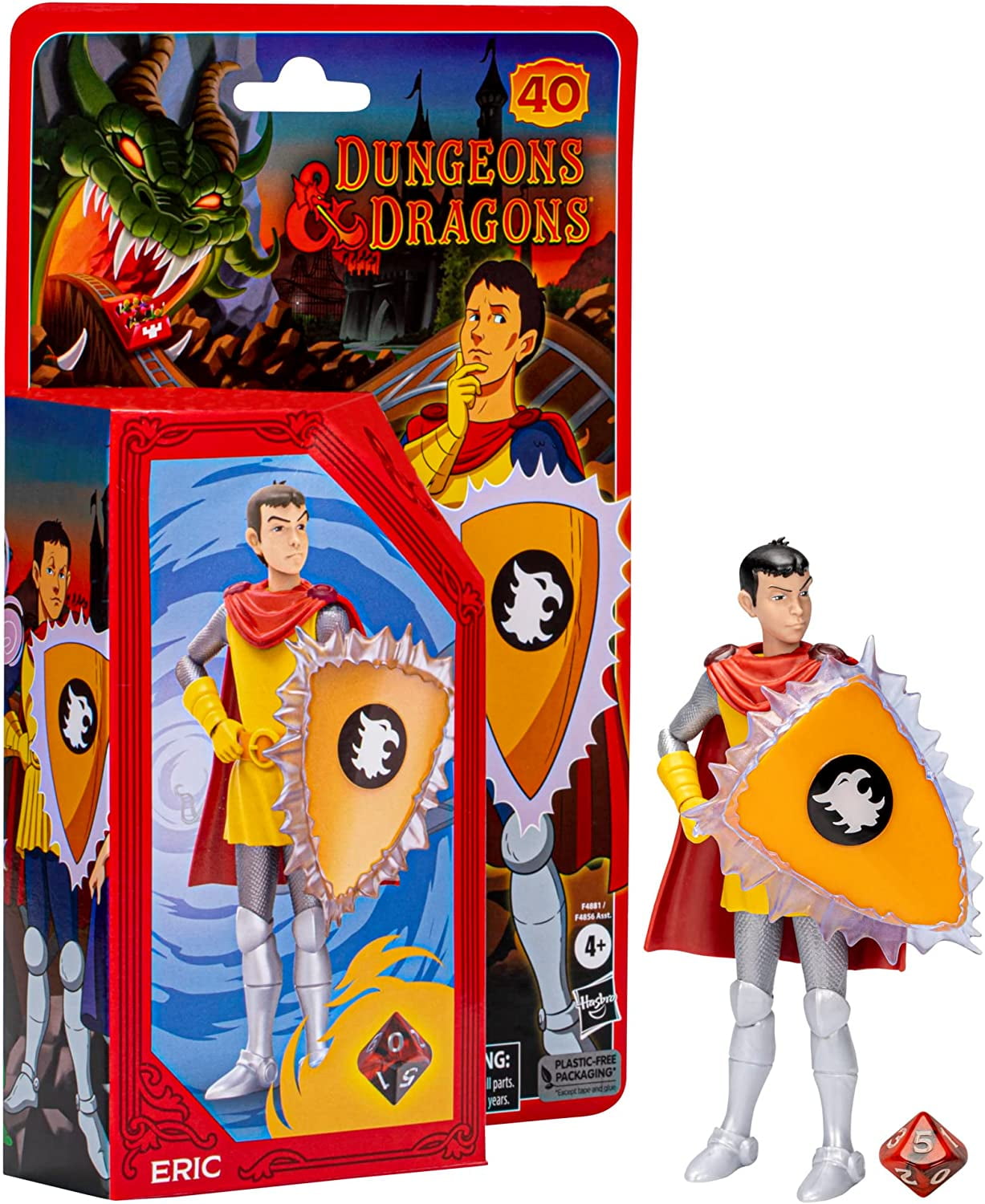 Dungeons & Dragons Eric Action Figure with Griffon Shield