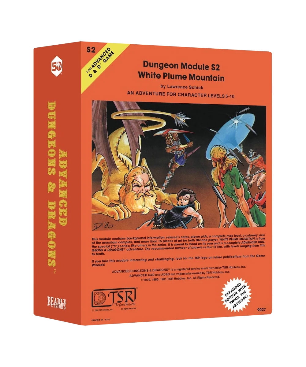 Classic Module Dice Collection: White Plume Mountain - Walmart.com