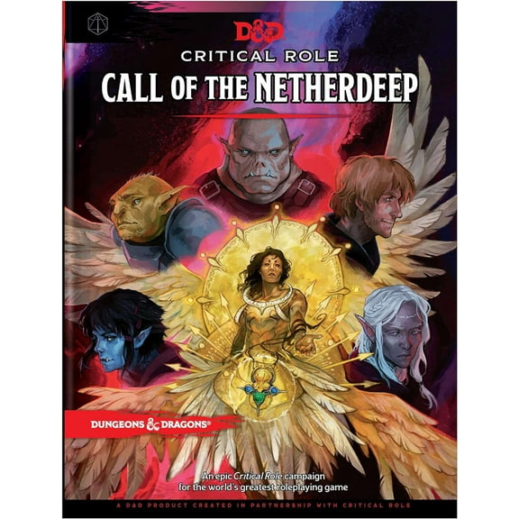 Dungeons & Dragons Critical Role Call of the Netherdeep Hardcover Roleplaying Adventure