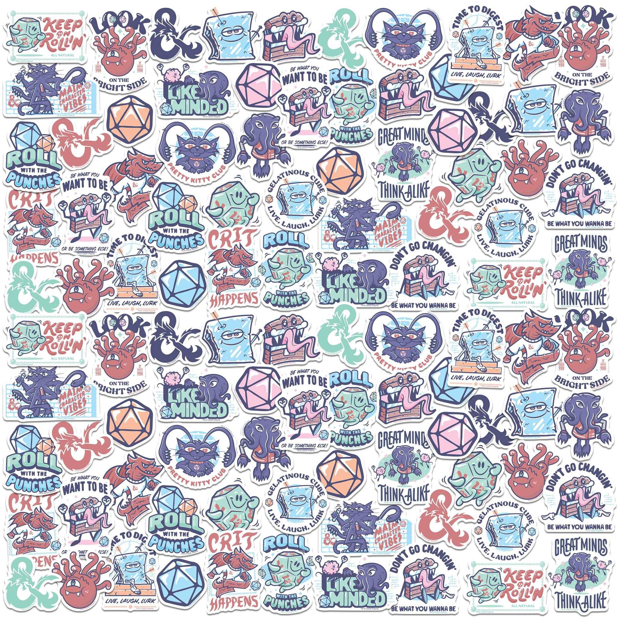 Dungeons & Dragons Cute Trend Collection 150ct Vinyl Large Deluxe ...