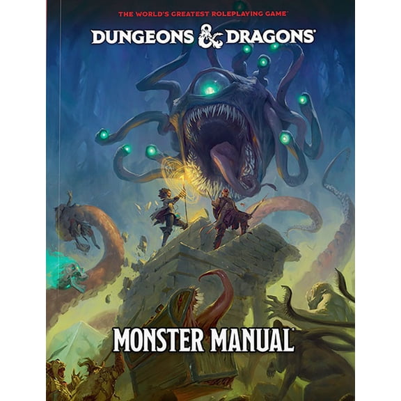 Dungeons & Dragons D&d Monster Manual 2024, (Hardcover)