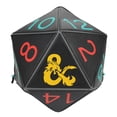 thumbnail image 1 of Dungeons & Dragons D20 Dice Molded Black Laptop Backpack, 1 of 7