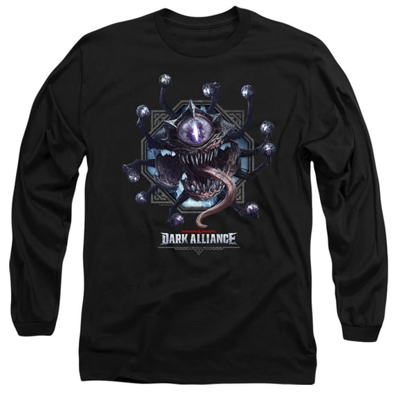 Dungeons & Dragons Dark Alliance Hagedorn Unisex Adult Long-Sleeve T Shirt, Hagedorn, Medium