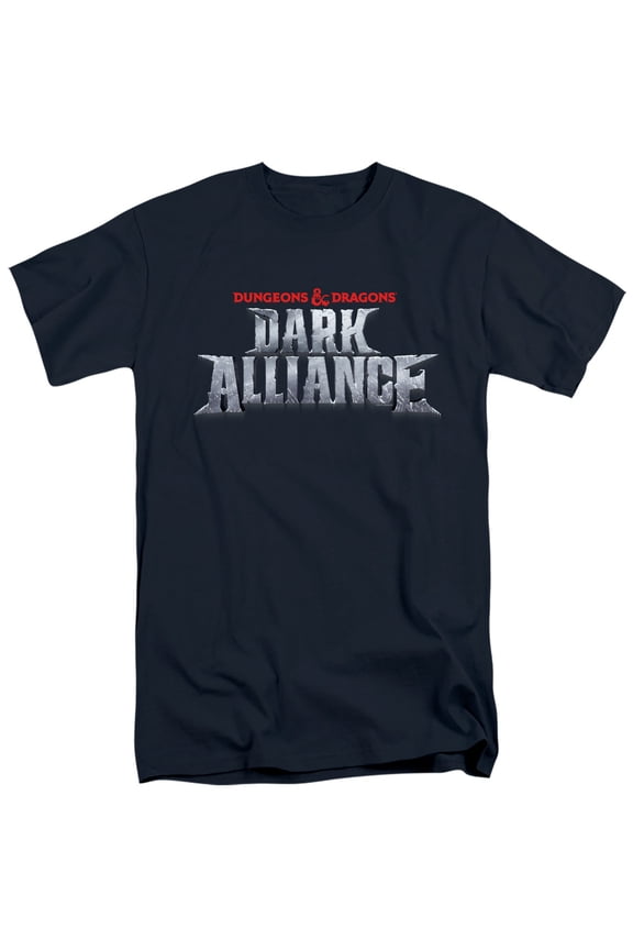 Dungeons & Dragons Dark Alliance Logo Unisex Adult Tall T Shirt, Logo, 3X-Large