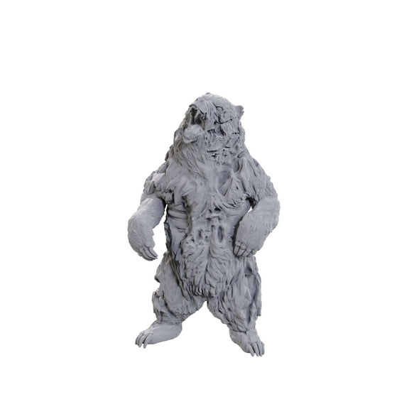 Dungeons & Dragons Deep Cuts Zombie Grizzly Bear Unpainted Miniature