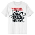 thumbnail image 1 of Dungeons & Dragons Displacer Beast Men's White T-Shirt - 4XLB, 1 of 4