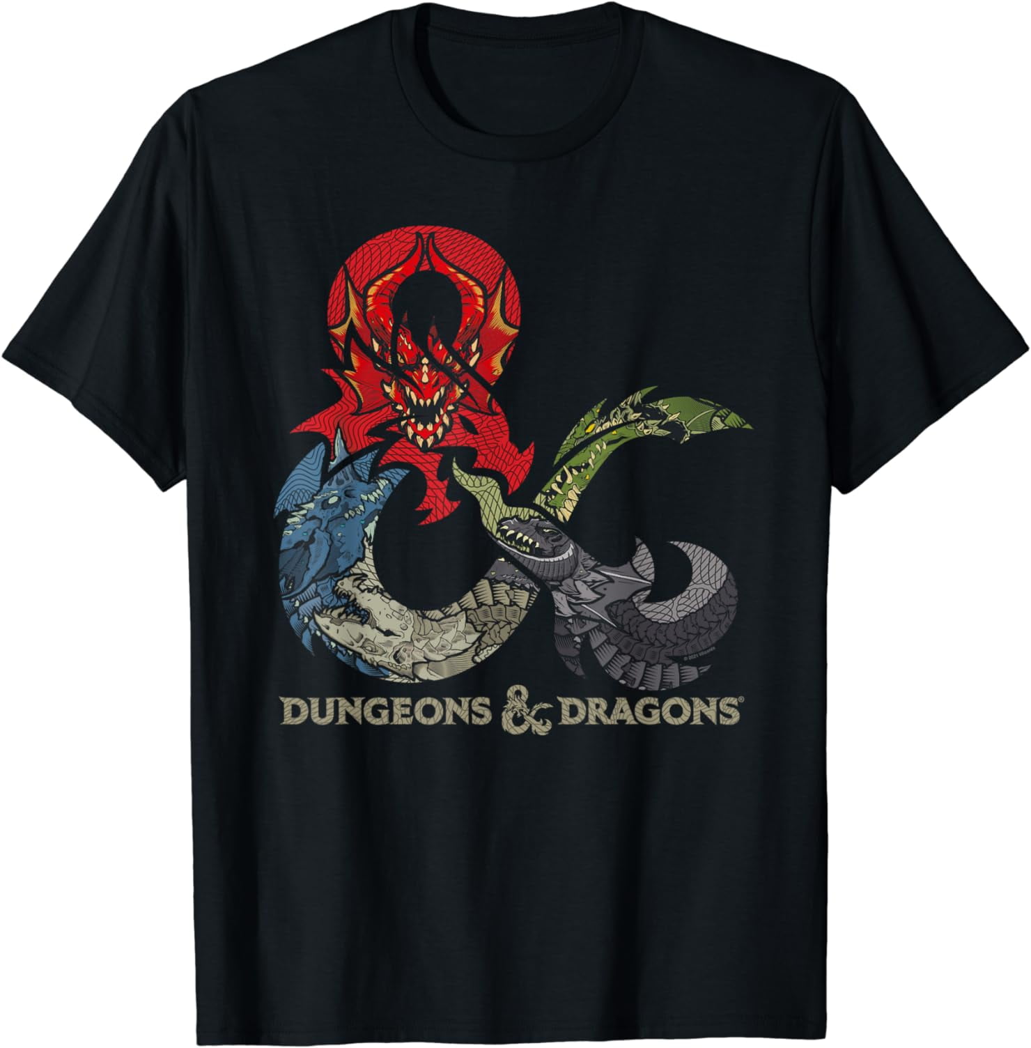 Dungeons & Dragons Dragon Ampersand Logo TShirt