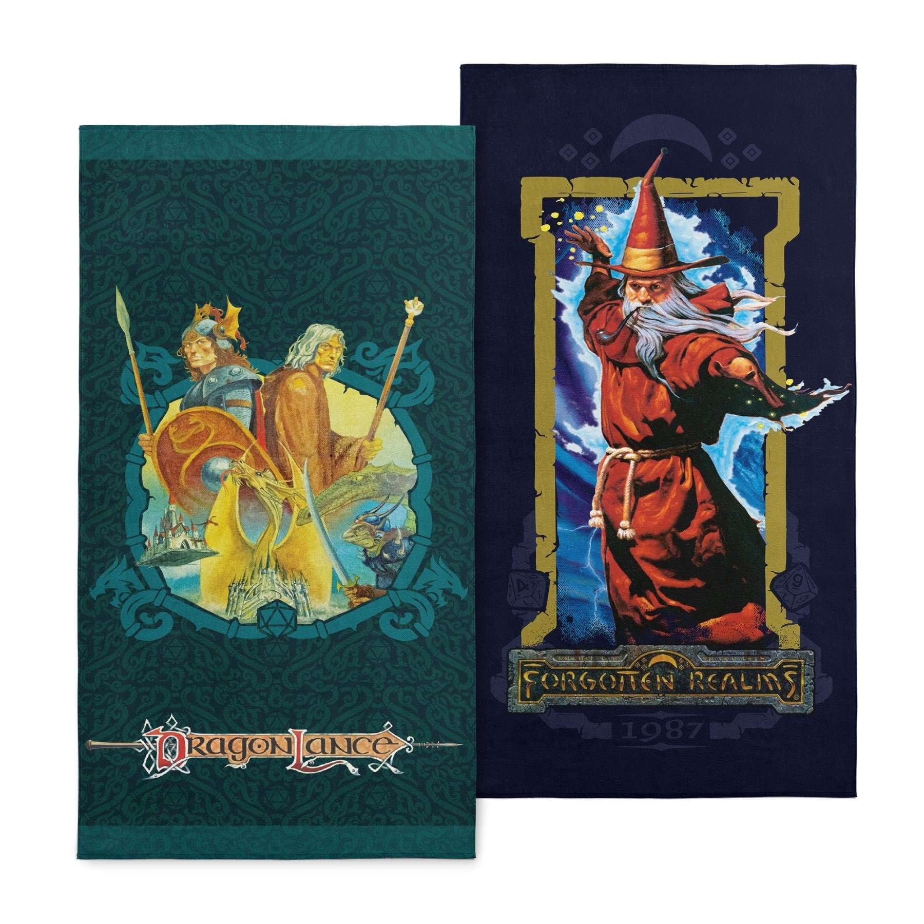 Dungeons & Dragons Dragon Lance Wizard Realms Kids 2 Pack Beach Towels