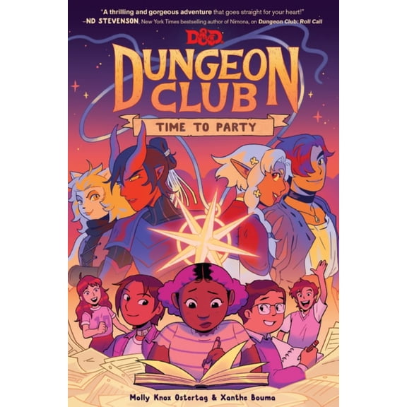Dungeons and Dragons: Dungeon Club: Time to Party: A Graphic Novel (Paperback)